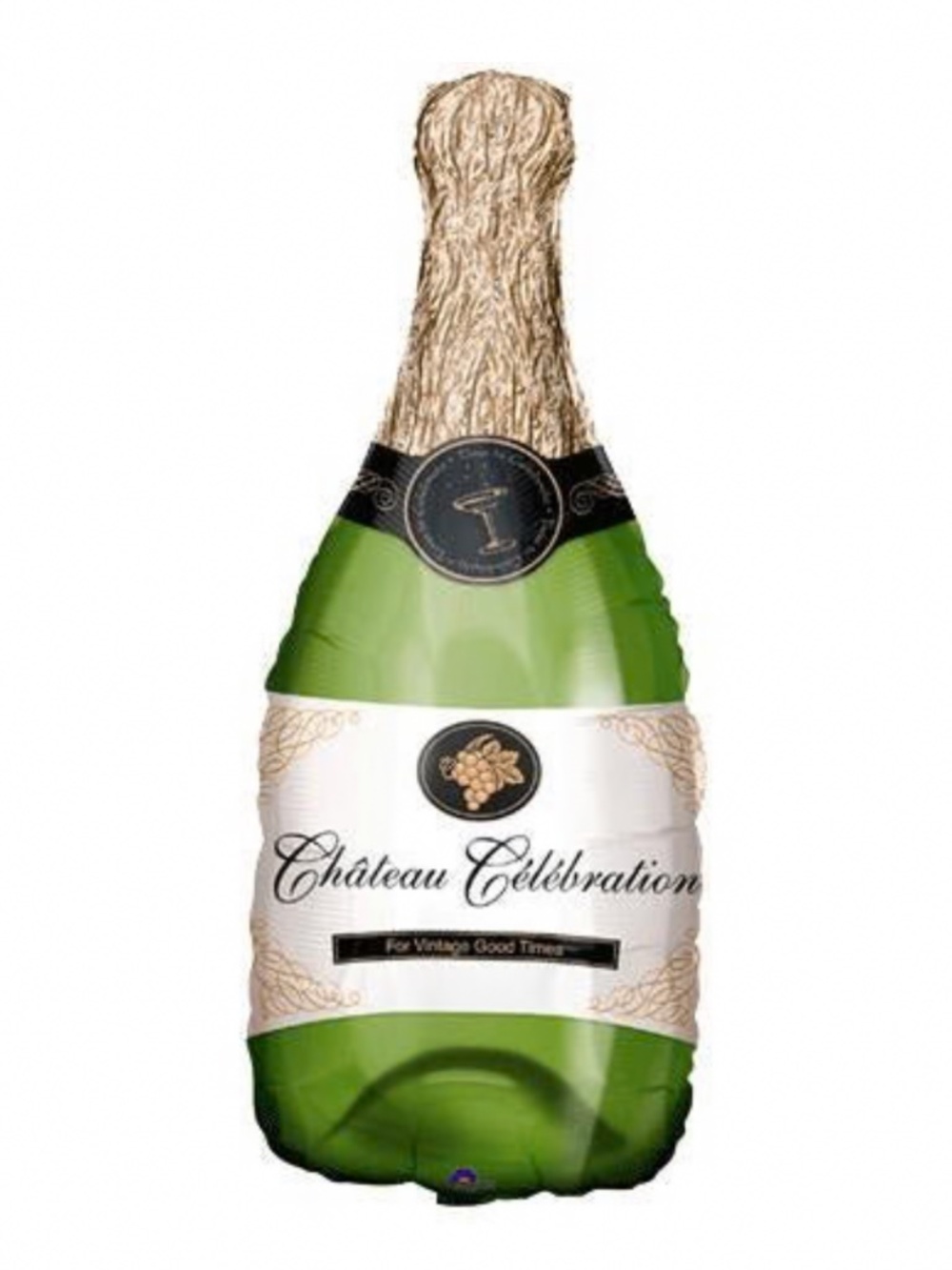 Chateau Celebration champagne foil balloon